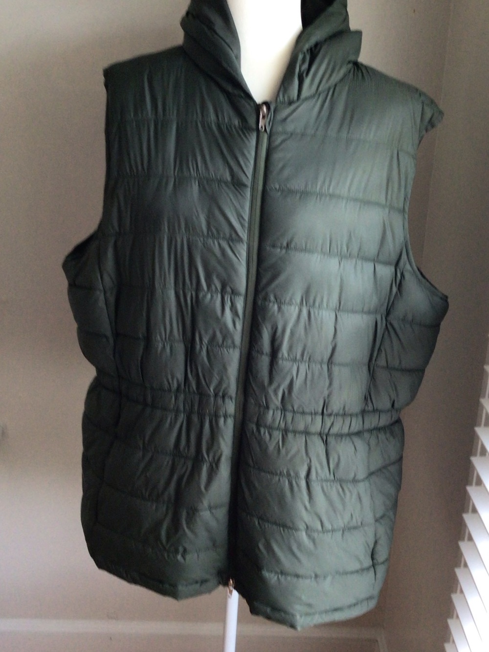 Swiss Tech Hooded Puffer Vest